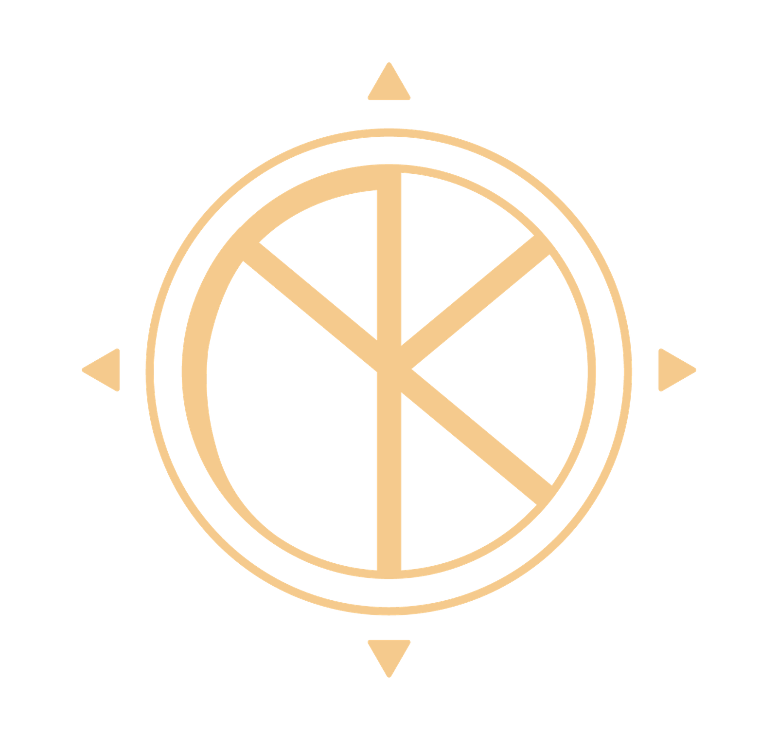 MahaVaastu with Ambrish — Compass Logomark